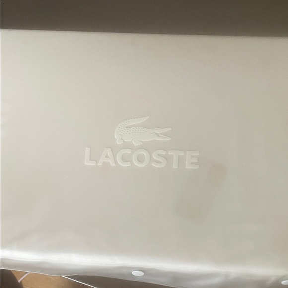 Lacoste Off-White flat sheet - Picture 1 of 4